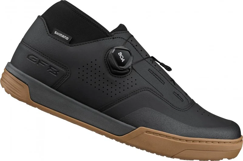 SHIMANO Fahrradschuhe GF800 Herren/Damen MTB Flatpedal Größe 43 Schwarz/Braun