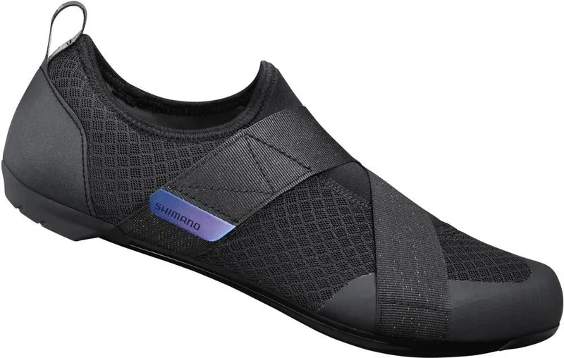 SHIMANO Fahrradschuhe IC100 ? Road Indoor SPD-SL/SPD, Größe 39, Schwarz