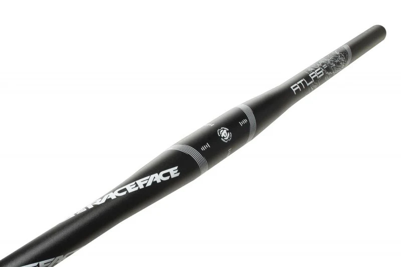 Race Face Atlas Flat Lenker, 31.8, 785x0mm, grün - breiter Downhill- und Enduro-Lenker
