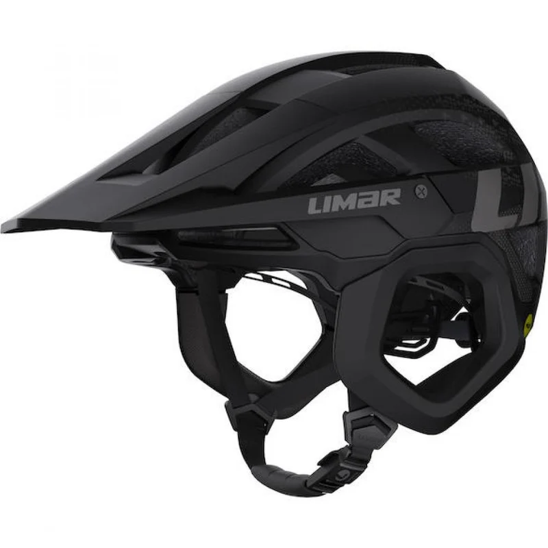 Limar Etna + Mips Matt Black Titanium L Schwarz - Enduro-Helm mit maximalem Schutz
