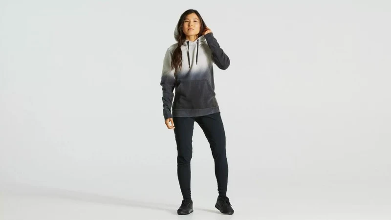 LEGACY SPRAY PULL-OVER HOODIE WMN DOVGRY M - Damen Kapuzenpullover Grau