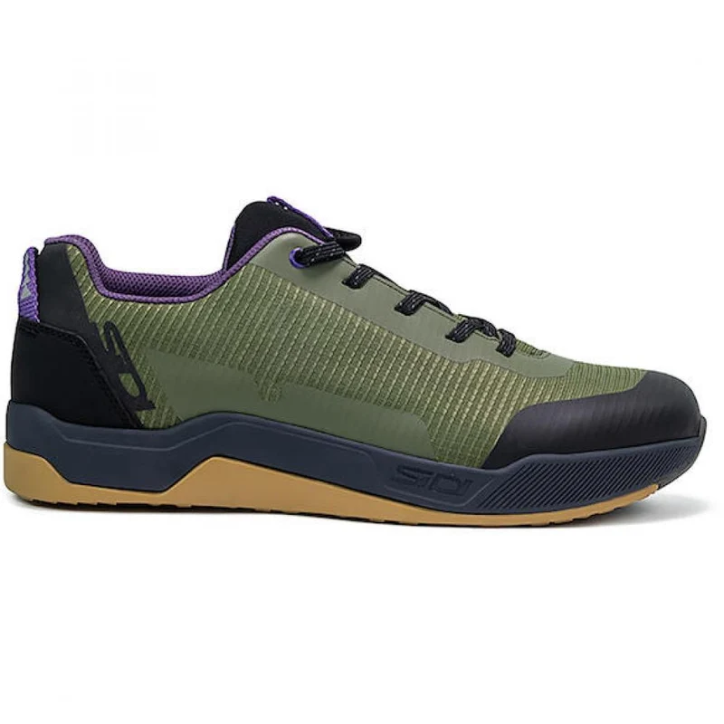 Sidi MTB Motus military 2025 49 military - robuster MTB-Schuh mit Top-Grip