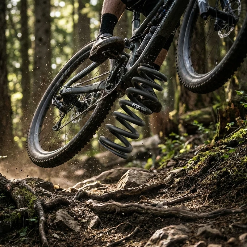 FOX Super Light Steel Dämpferfeder - Stahlfeder MTB 72