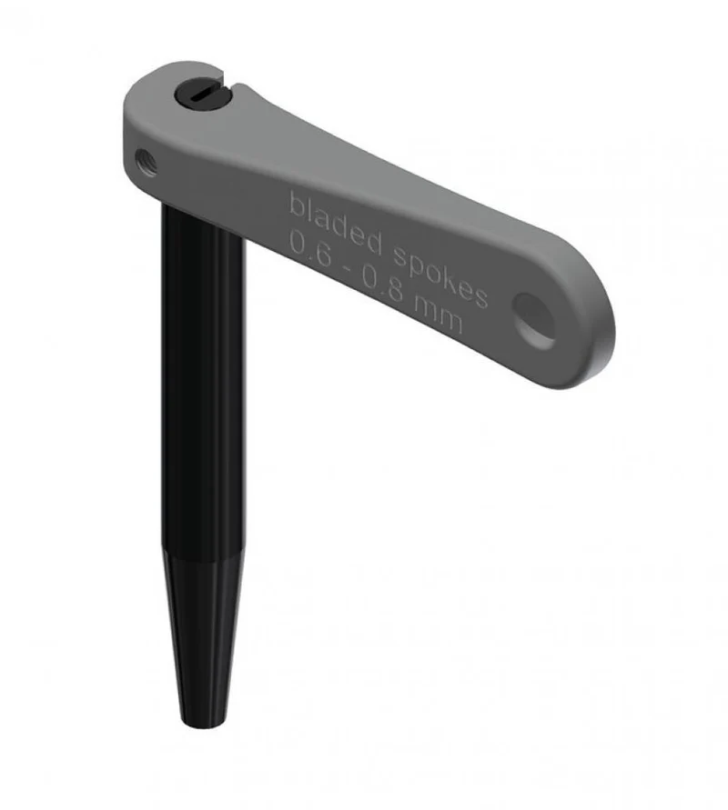DT Swiss Speichenhalter Bladed 0,6-0,8 mm Silber - präzises Fixieren von Aero-Speichen