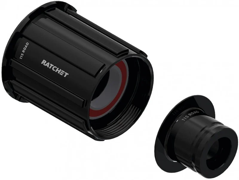 DT Swiss Freilauf/Rotor Umrüstkit Shimano für Ratchet 12 x 142 mm Rot - schnelle Naben-Umrüstung