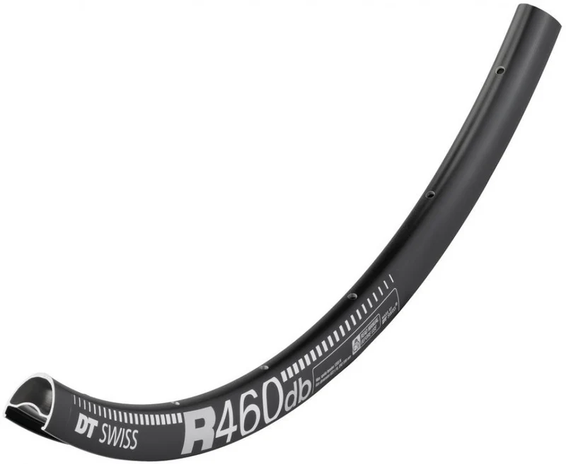 DT Swiss Felge R 460 Disc 28"/700C 28 Loch Schwarz - leichte Allround-Rennradelge