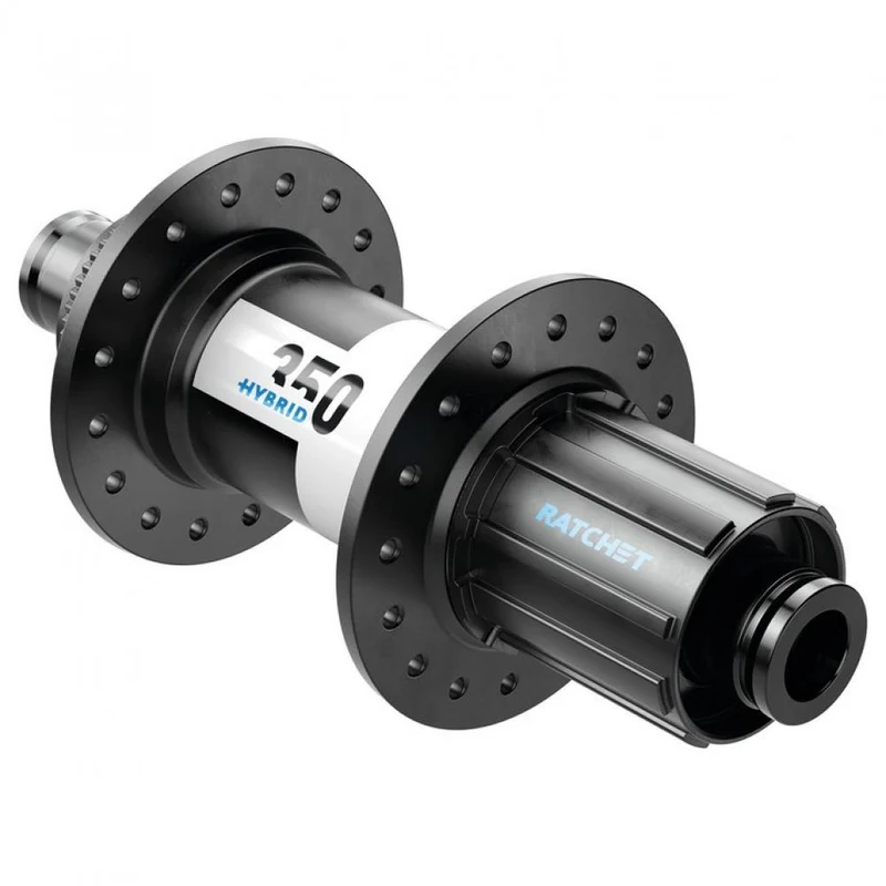 DT Swiss Nabe MTB Hybrid HR 350 32 Loch Schwarz - robuste eMTB-Hinterradnabe