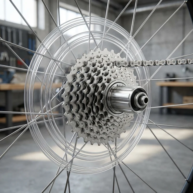 Shimano Speichenschutzscheibe CP-FH 53, 160 mm - Zuverlässiger Schutz vor Kettenabsprüngen