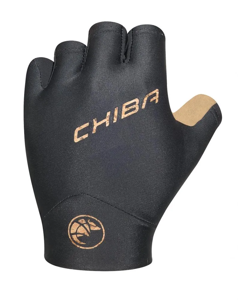 CHIBA ECO Glove Pro - Radhandschuhe schwarz XS, recycelt, gepolstert, atmungsaktiv