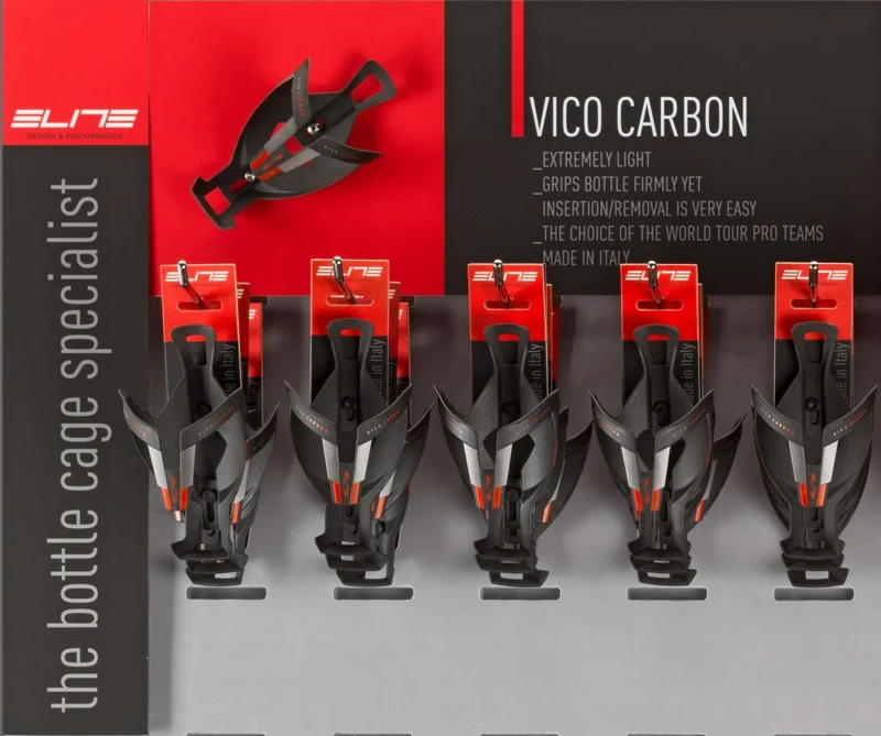ELITE SLAT WALL DISPLAY VICO 4-TLG Größe One Size - professionelles Flaschenhalter-Präsentationssystem