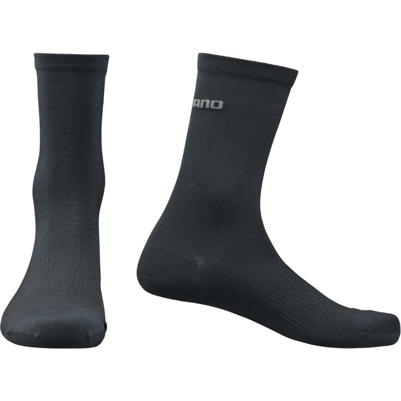 SHIMANO PERFORMANCE SOCKS BLACK Größe S/M BLACK - atmungsaktive Radsocken aktuelle Generation