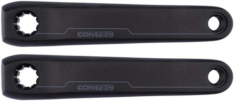 CONTEC Kurbelsatz "Crank Bosch"nSB-verpackt, ohne Kettenblatt, 170mm, 10 mm Offset, rechts / links, Aluminium, schwarz, Crank B3 - passend für Bosch Gen. 3 (BNI)