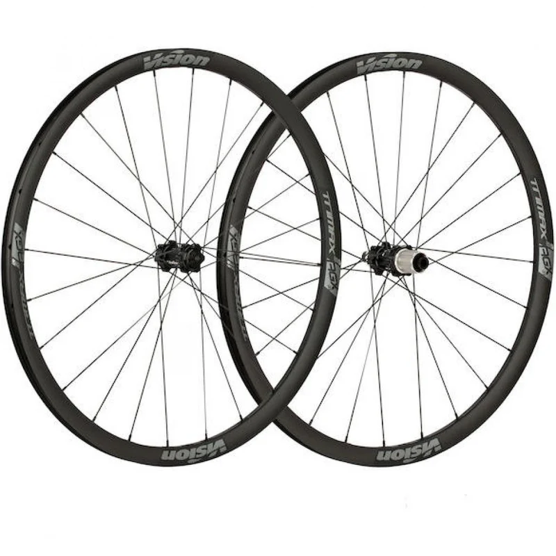 Vision Laufradsatz Trimax Aero Gravel i23 622x23x30 mm Schwarz - schneller Gravel-Aero-Laufradsatz