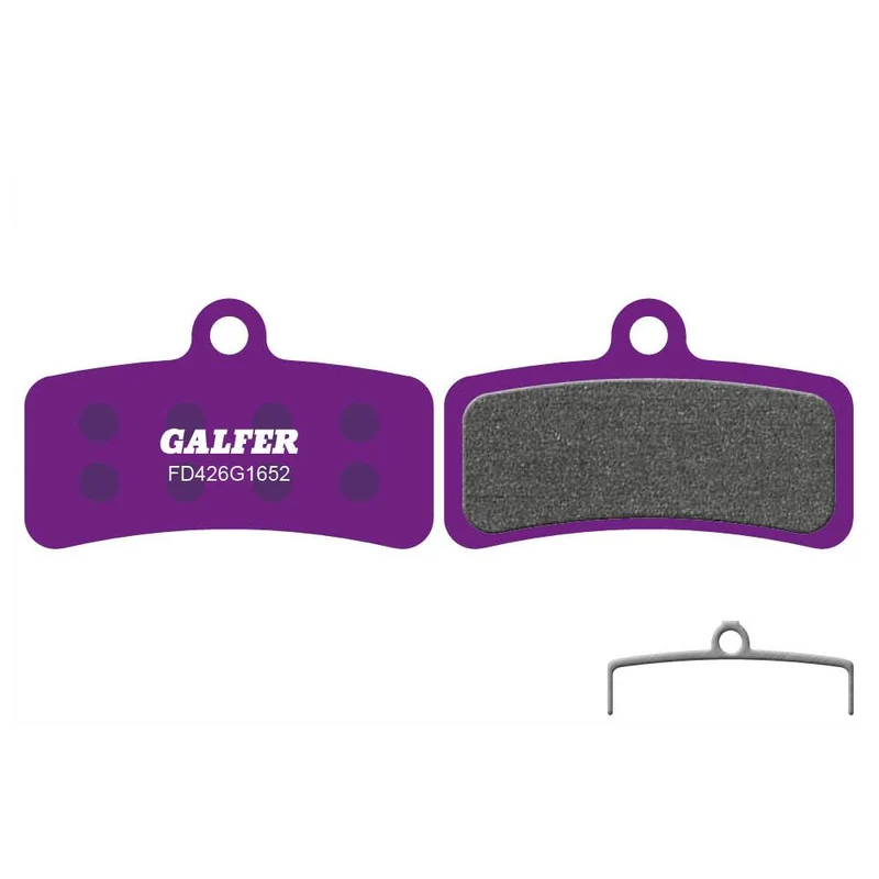 Galfer FD426G1652 Bremsbeläge E-Bike Shimano Saint/ZEE Violett - Hochleistung für 4-Kolben-Bremsen