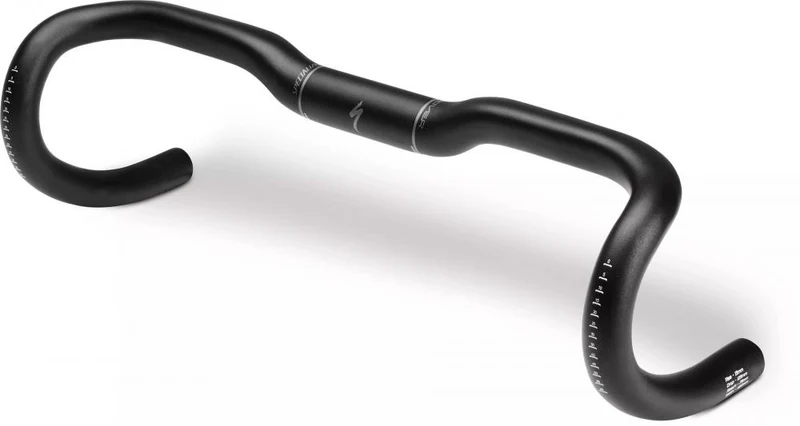 Specialized HOVER EXPERT ALLOY +15 RD 38 BLACK - Ergonomischer Rennradlenker Aluminium 38cm