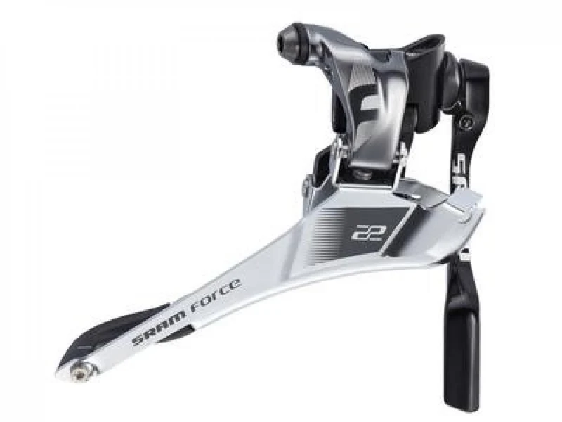 SRAM Umwerfer Force 22 Anlöt mit Kettenfänger - präzise 2x11-Schaltperformance für Rennrad