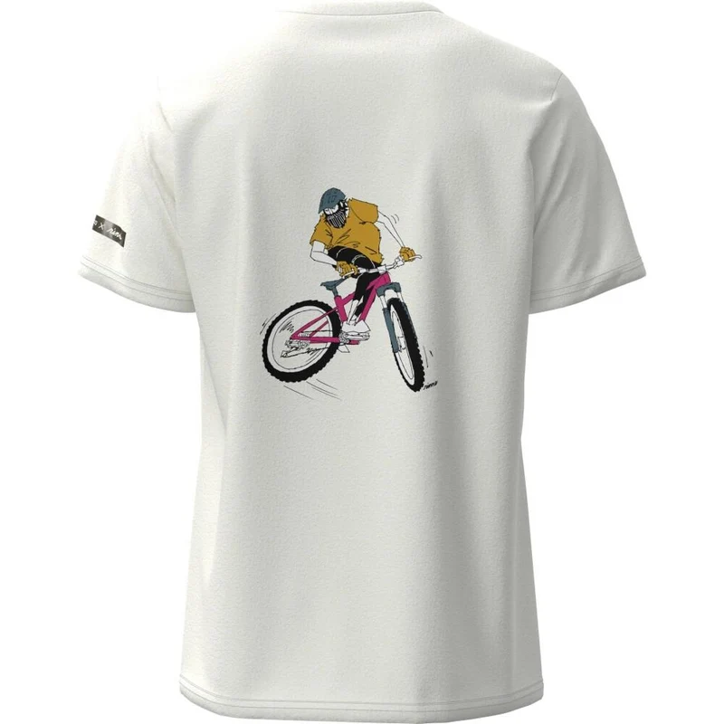 SHIMANO Sentiero Ltd. T-Shirt White MTB XXXL - atmungsaktives MTB-Funktionsshirt