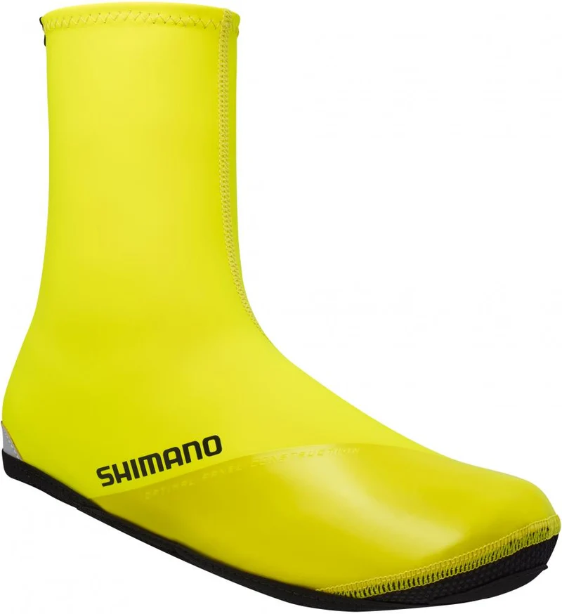 SHIMANO DUAL H2O SHOE COVER NEON YELLOW Überschuhe - 37-39
