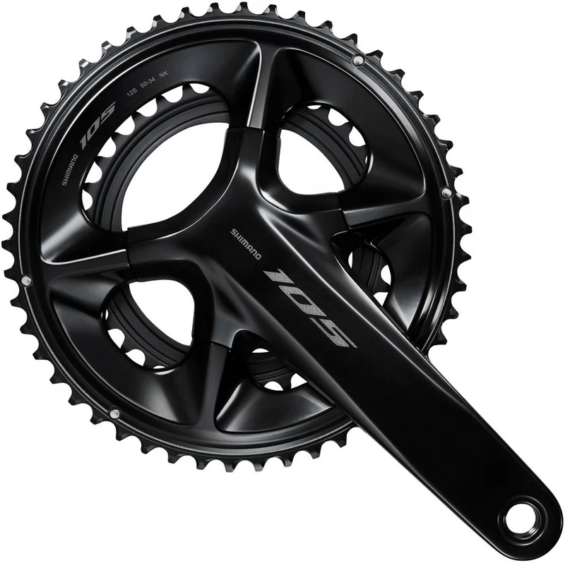 SHIMANO Kurbelgarnitur 105 FC-R7100 Kurbelgarnitur - 52-36