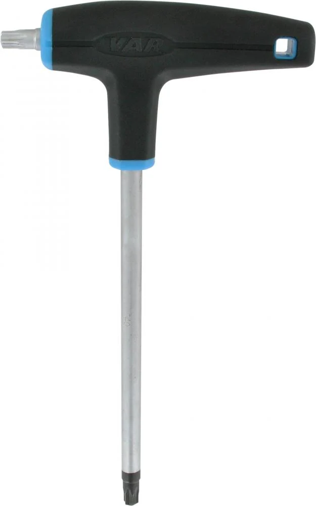 VAR Innensechsrundschlüssel CL-18200 T40 - ergonomischer T-Griff für präzises Arbeiten