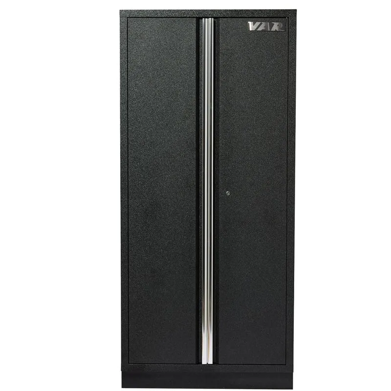 VAR Hochschrank MO-52611 915 x 458 granitschwarz - modularer Werkstatt-Hochschrank