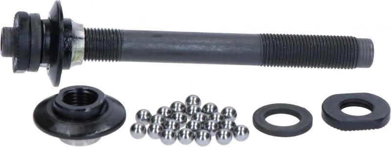 SHIMANO Hohlachse HB-M525 Komplettkit - Ersatzachse für Vorderradnabe, 85 g