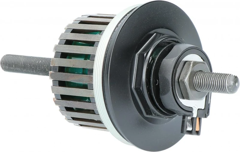 SHIMANO Dynamoeinheit DH-C6000-3N - 140 mm, 6000-3, Schwarz