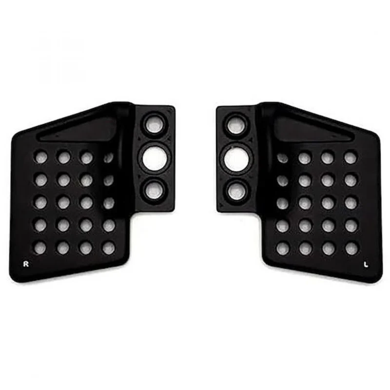 Vision Einstellplatten für Armauflagen Set Schwarz - präzise Einstellung der Auflagenposition