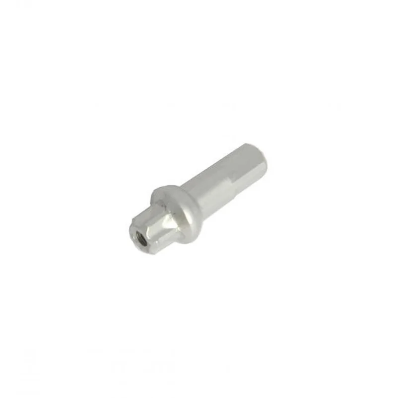 DT Swiss Alu-Nippel Squorx Pro Head 15 mm Silber - präziser Laufradbau mit Torx-Aufnahme