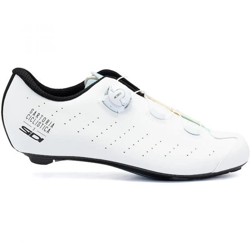 Sidi ROAD Laghee Sprinter white 40 weiß - leistungsstarker Rennradschuh mit Carbonsohle