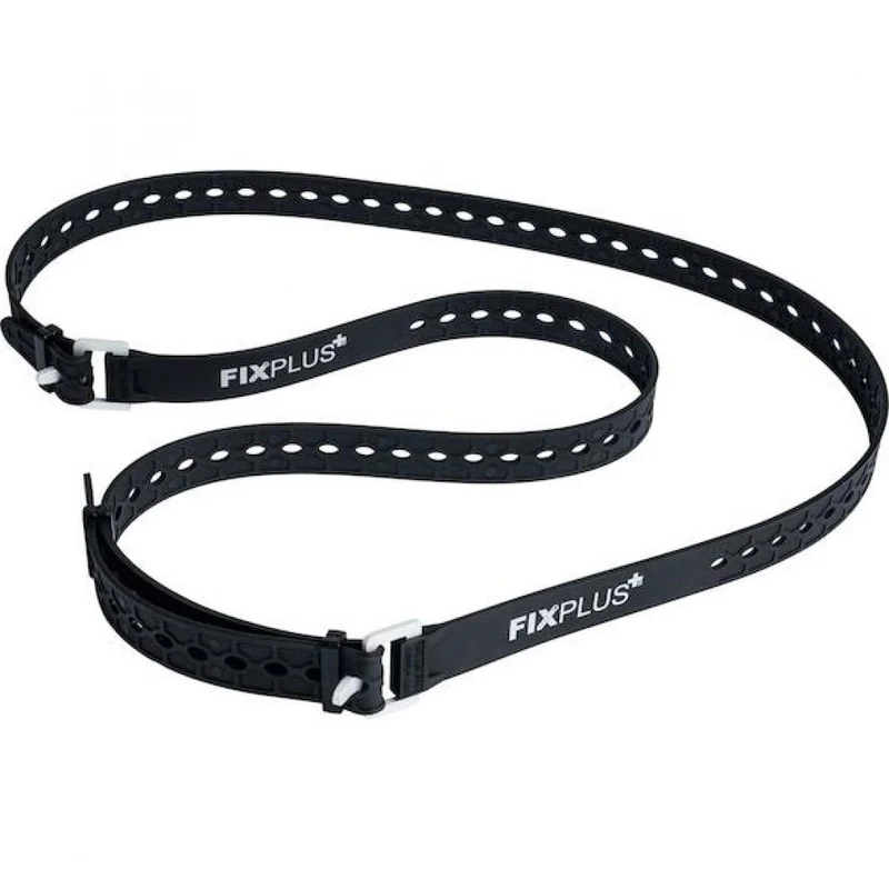 FixPlus Spannband Set 86 cm orange/schwarz - elastisches Fixierband mit Strapkeeper