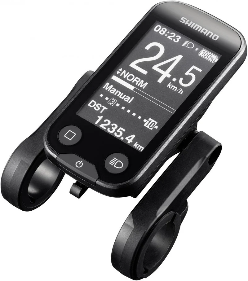 SHIMANO Informations-Display SC-E6100 E-BIKE SYSTEMS - 2,7" Display, 108 g, BT/ANT+