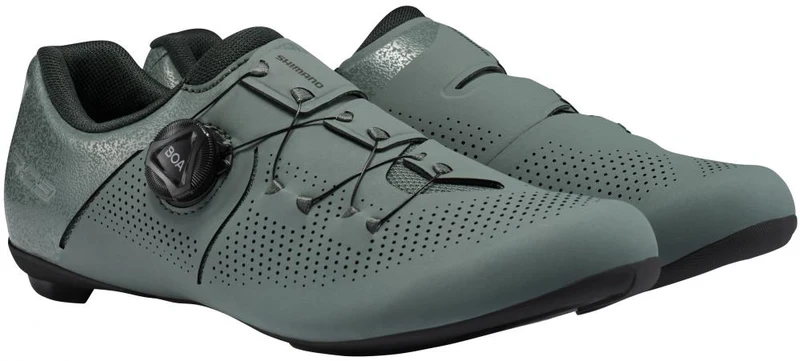SHIMANO Fahrradschuhe RC302W Damen Road SPD-SL Fahrradschuhe 36, Grün