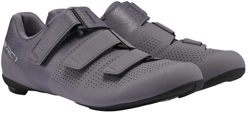 SHIMANO SHIMANO Fahrradschuhe RC102W Damen Road SPD-SL Größe 38 Lila - Rennradschuhe mit Klettverschluss