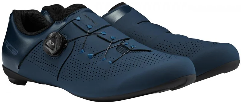 SHIMANO Fahrradschuhe RC302 Herren/Damen Road SPD-SL Größe 44, Blau