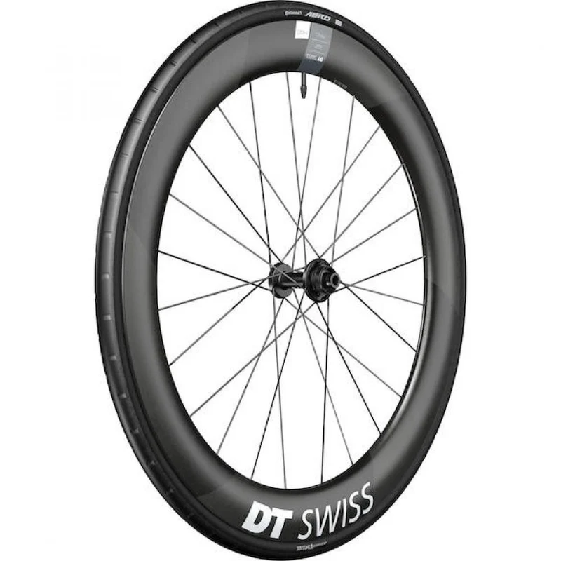 DT Swiss Laufrad ARC 1400 Dicut Disc 622 x 62 mm Schwarz - aerodynamisches Carbon-Vorderrad