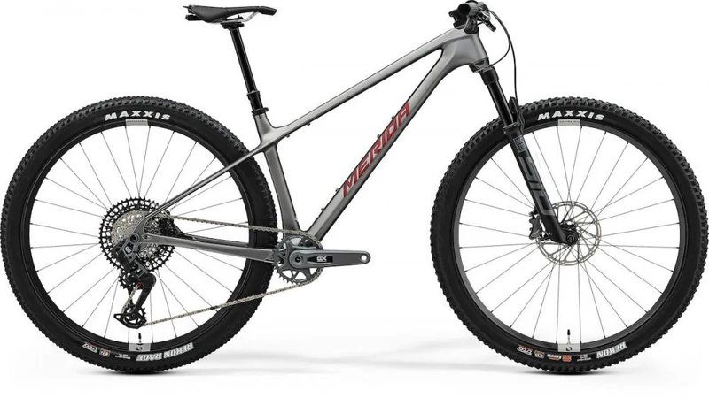 Merida BIG.NINE TR 8000 III2 L SILK GUNMETAL GREY(R - leistungsstarkes MTB Hardtail