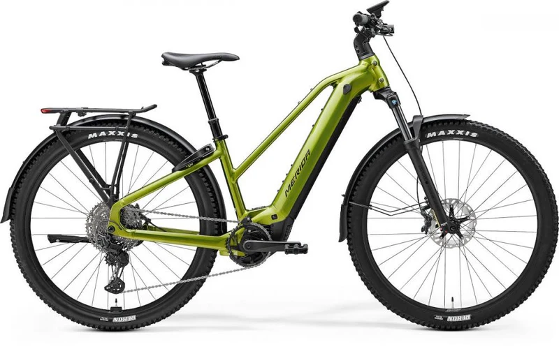 Merida eFLOAT CC 600 Lady EQ XL Grün - komfortables E-Mountainbike für Tour & Alltag