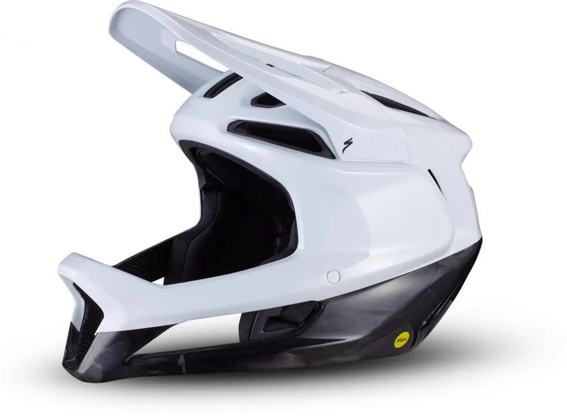 GAMBIT Skihelm CE Weiß/Carbon Größe L - Profi Snowboardhelm mit CE-Zertifizierung
