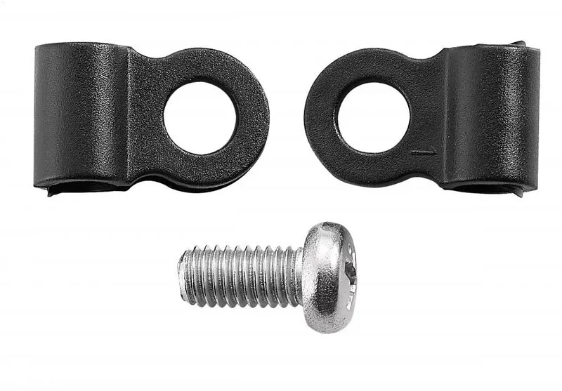 CBG BB Cable Guide 4mm/5mm - Tretlager Kabelführung zum Anschrauben mit Schrauben (2 Stück) - YF-W01