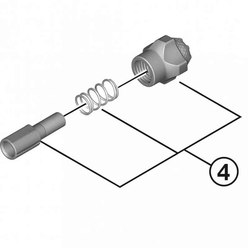 SHIMANO Zugeinstellschraube Einheit für RD-R3000