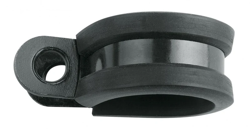 SKS Rohrschelle Roshel Multifix GU  B 15 mm, D 20 mm  Edelstahl, universelle Befestigung für Schutzbleche, Gepäckträger & Zubehör