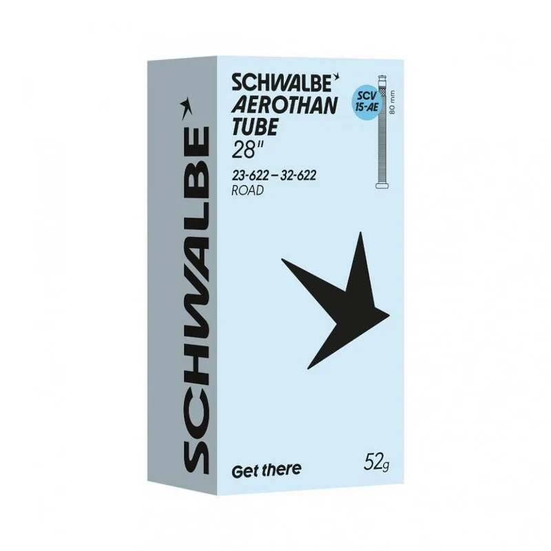 Schwalbe Aerothan Tube 15-AE 28 Zoll SCV 80 mm 23-32-622