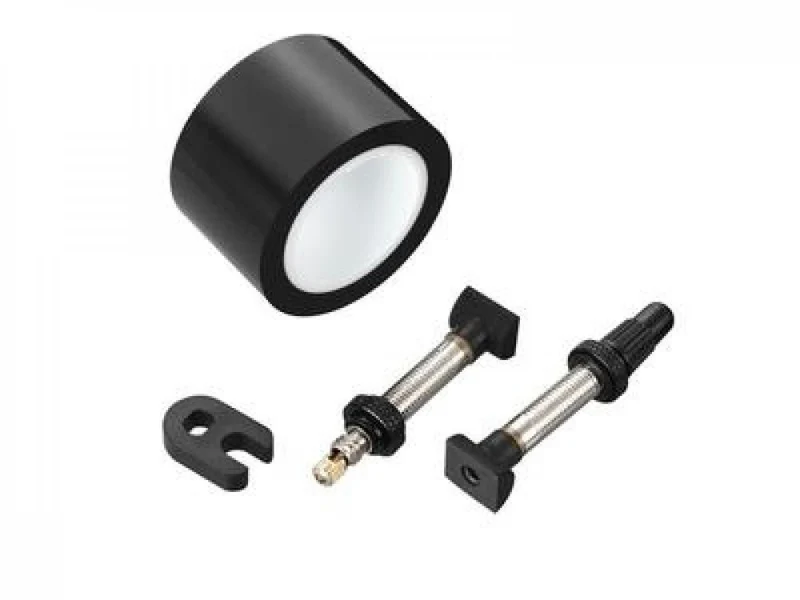 SRAM Tubeless Kit Rail 23 mm inkl. 28 mm Felgenband - Komplettset für zwei Laufräder