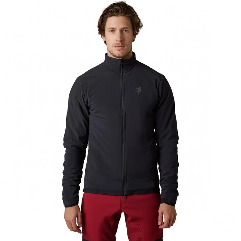 FOX Defend Fire Alpha MTB-Softshelljacke Schwarz XL