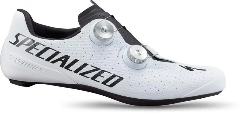 Specialized S-Works Torch Rennradschuh Weiß Team Größe 44.5 - Hochleistungs-Carbonschuh