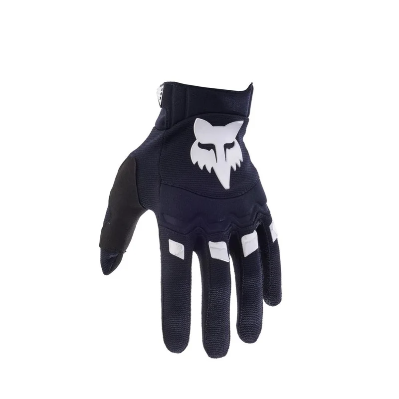 FOX Dirtpaw Vollfingerhandschuhe Schwarz/Weiß L mit Knöchelschutz