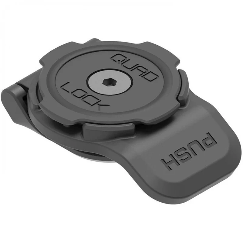 Quad Lock 360 Kopf mit kurzem Hebel, schwarz, universell, 13,9 mm Höhe, 52 mm Breite, Dual-Lock, kompatibel mit 360 ARM/BASE