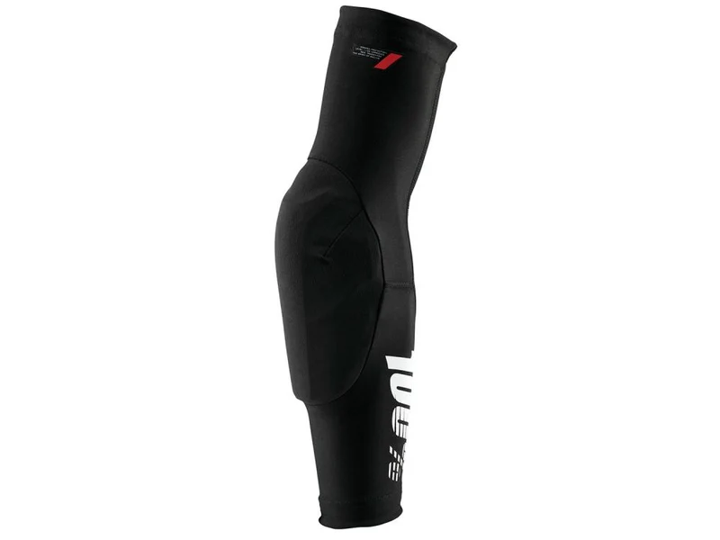 100% Teratec elbow guards S black - leichte Ellbogenprotektoren mit Level 1 Schutz