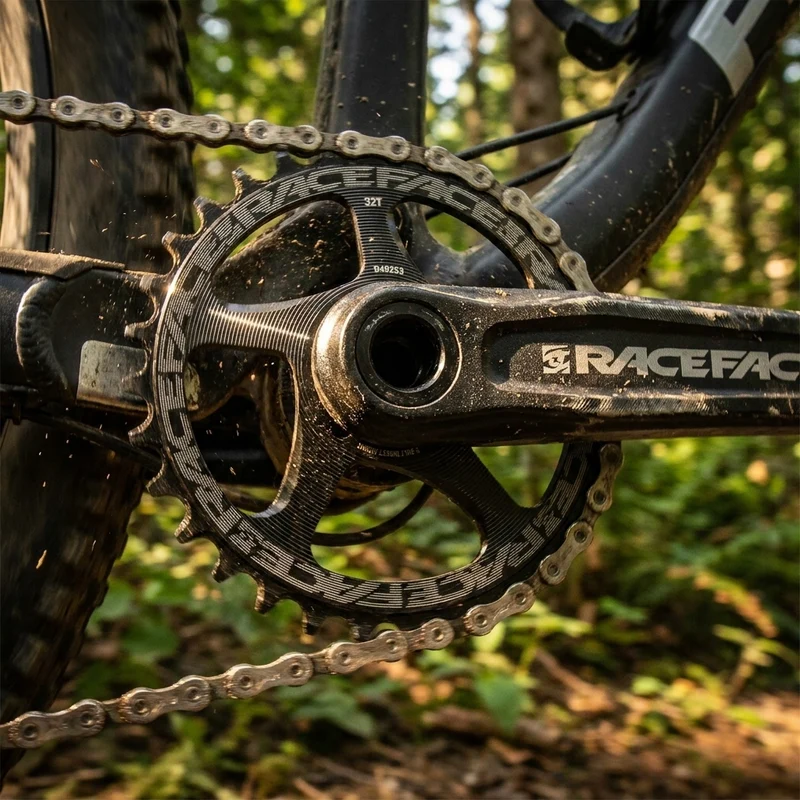 Race Face SRAM 3-bolt Direct Mount Kettenblatt 30 Z., schwarz - präziser Antrieb für moderne MTB-Setups